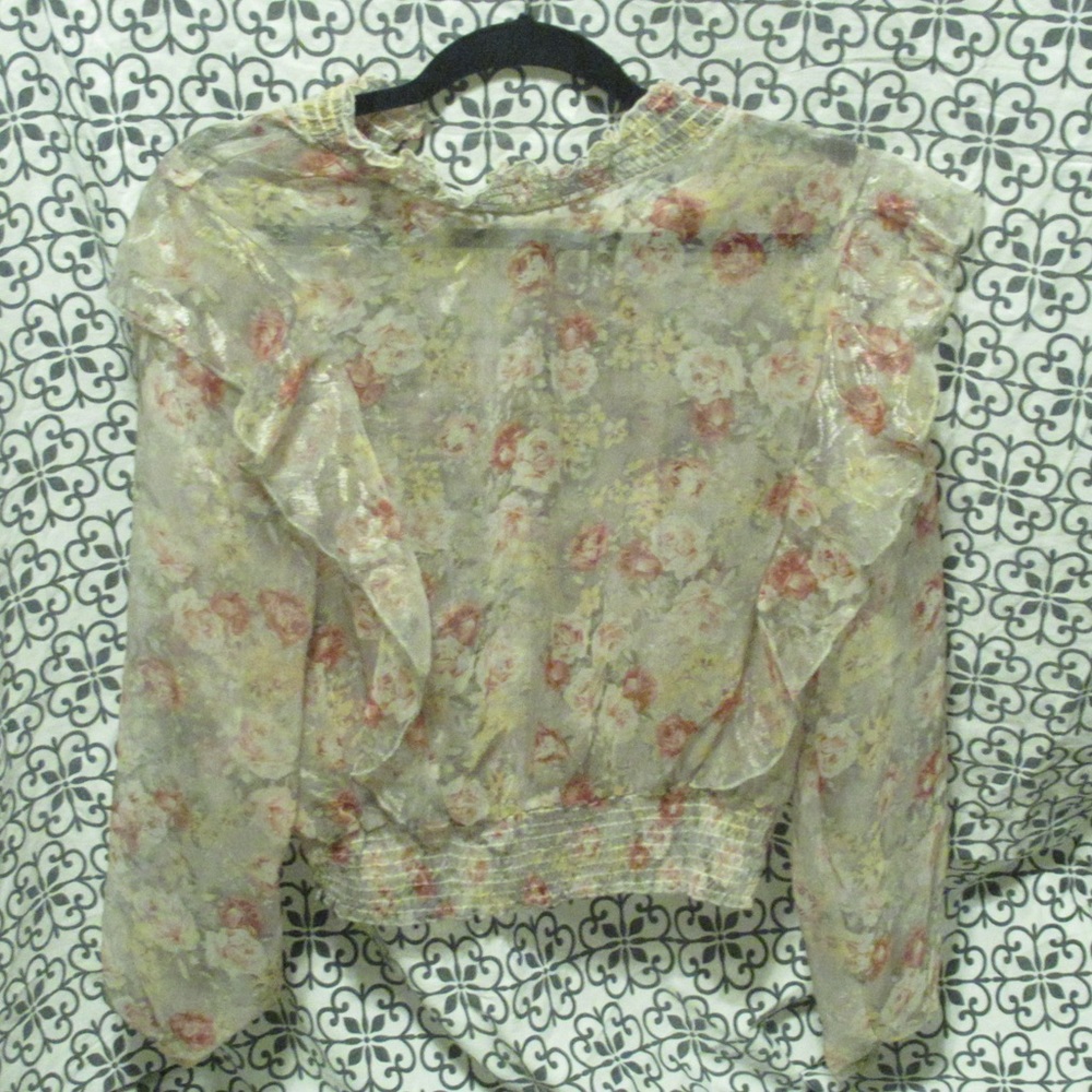 Young Contemporary Floral Blouse